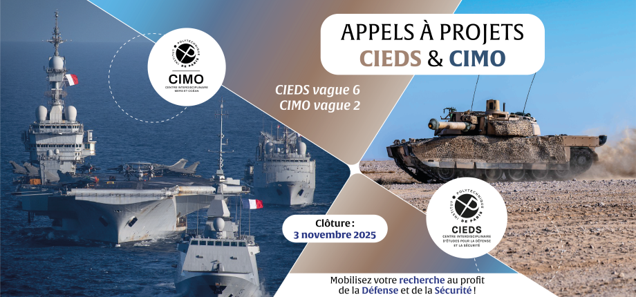 Appels à projets CIEDS & CIMO 2026 : mobilisez votre recherche pour la Défense et la Sécurité !